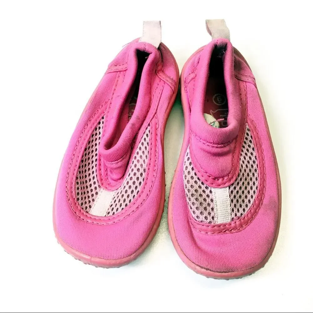 Toddler Girls Pink Water Shoes sz 6 iPlay Pink Water Shoes Size 6 toddler
